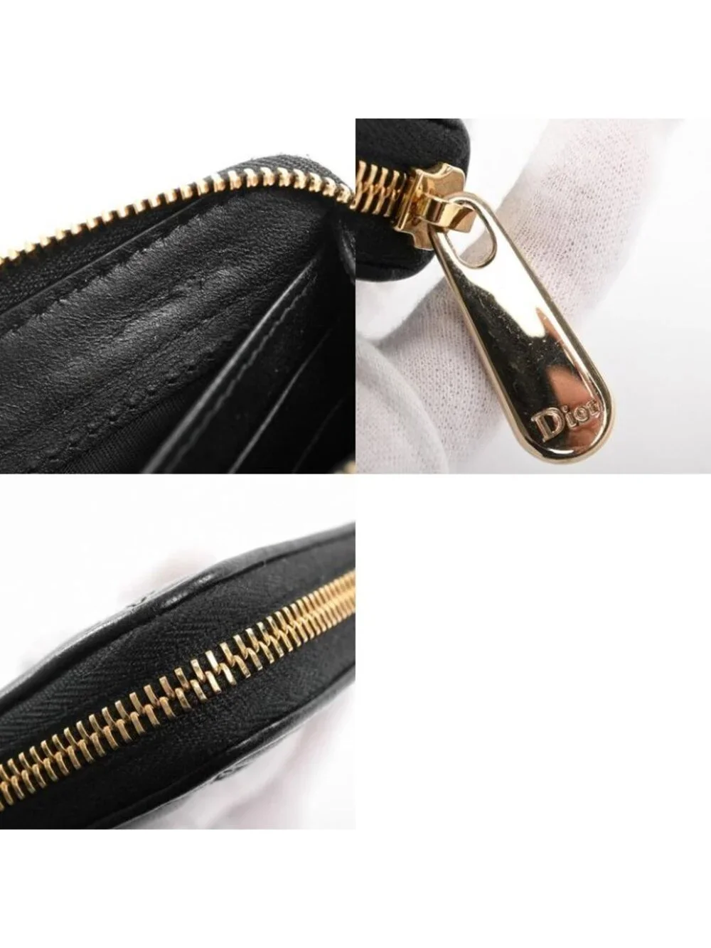 Dior Wallet Lady Dior Voya Julong Zip
